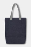 Two toned denim tote bag