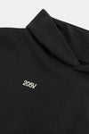 Night black hoodie