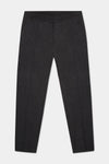 Dusk black straight trousers
