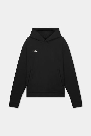Night black hoodie