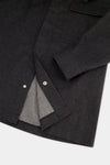 Dusk black overshirt